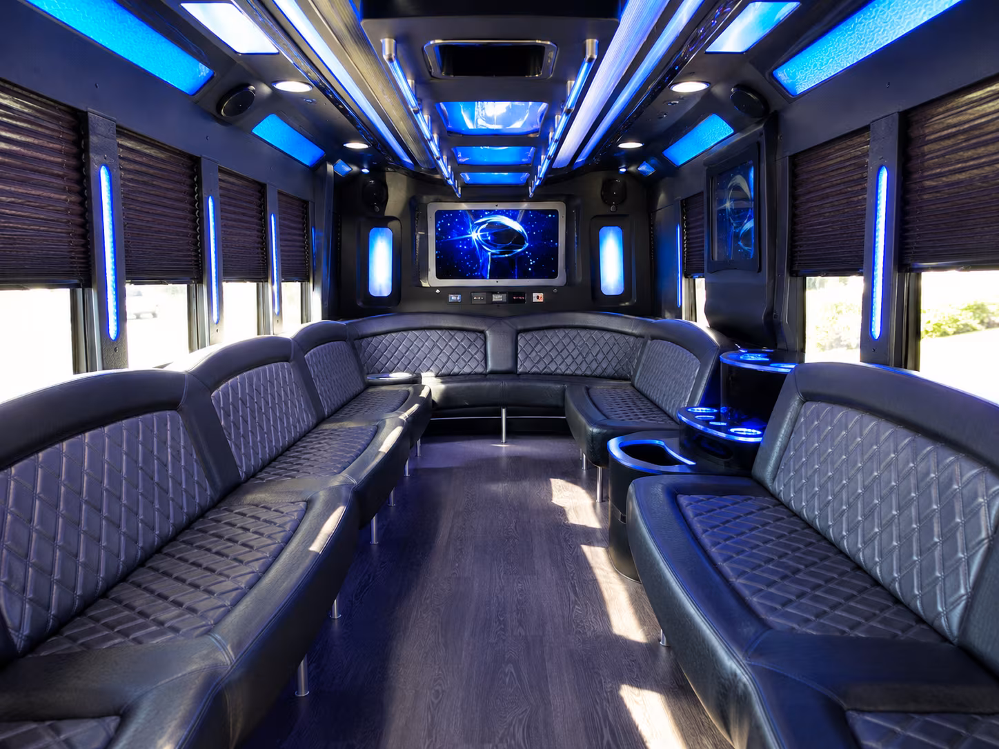 corporate wine tour buses and private group transportation in overland park