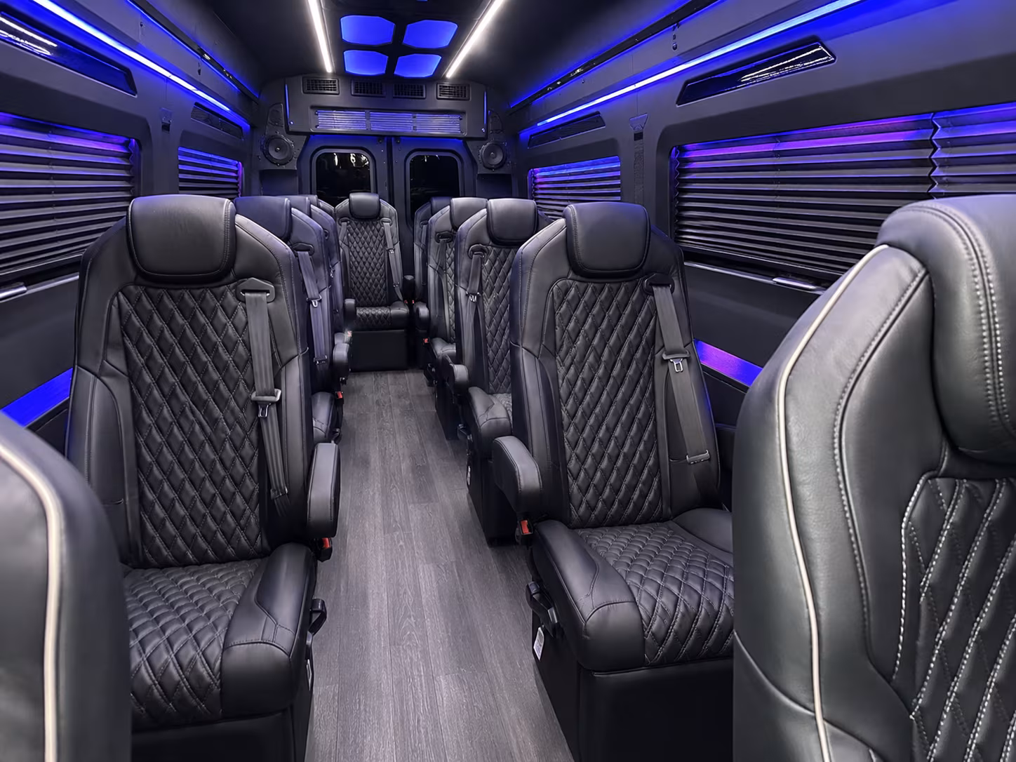 overland park airport transportation onboard seating