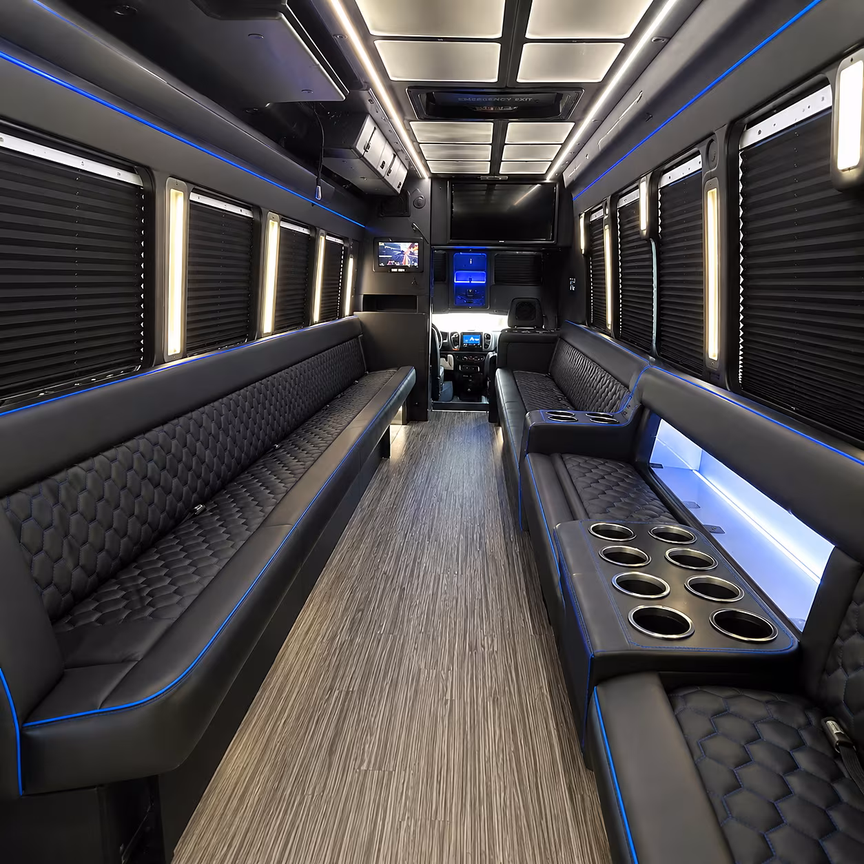 overland park kansas citys power party bus rental