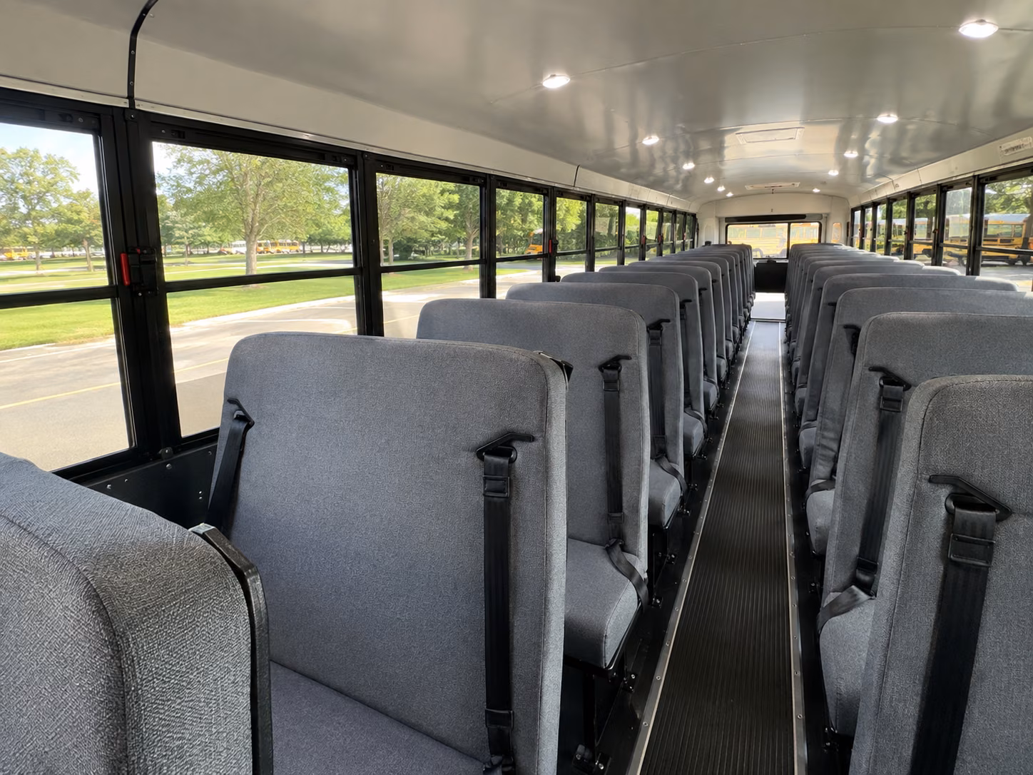 overland park school bus interior
