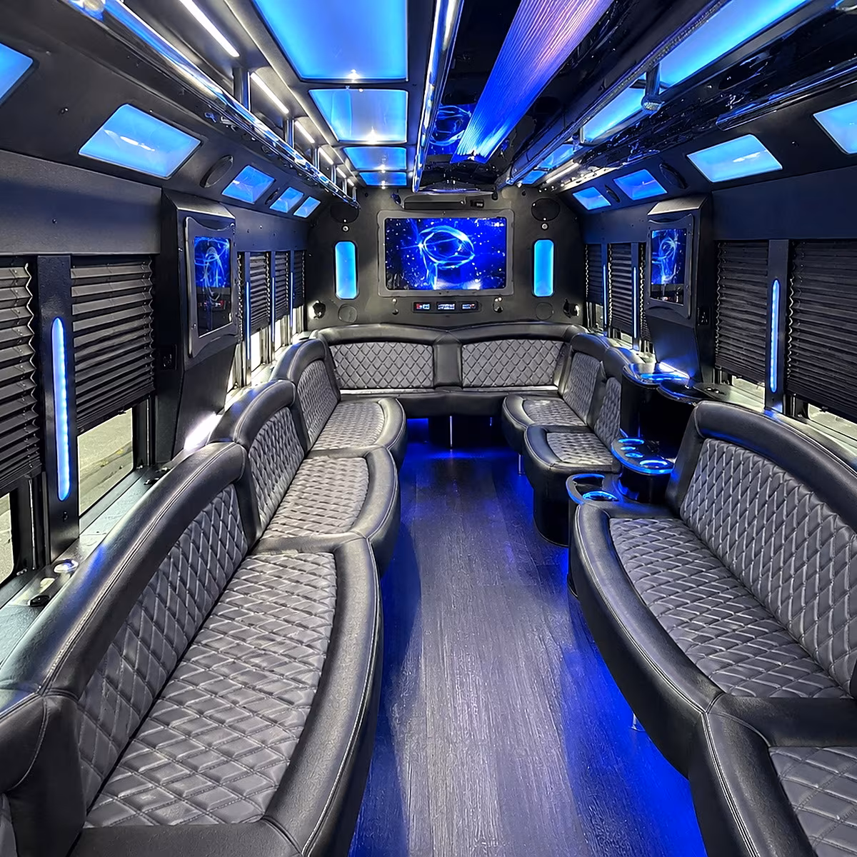 party buses for overland park wedding parties and bachelorette nights
