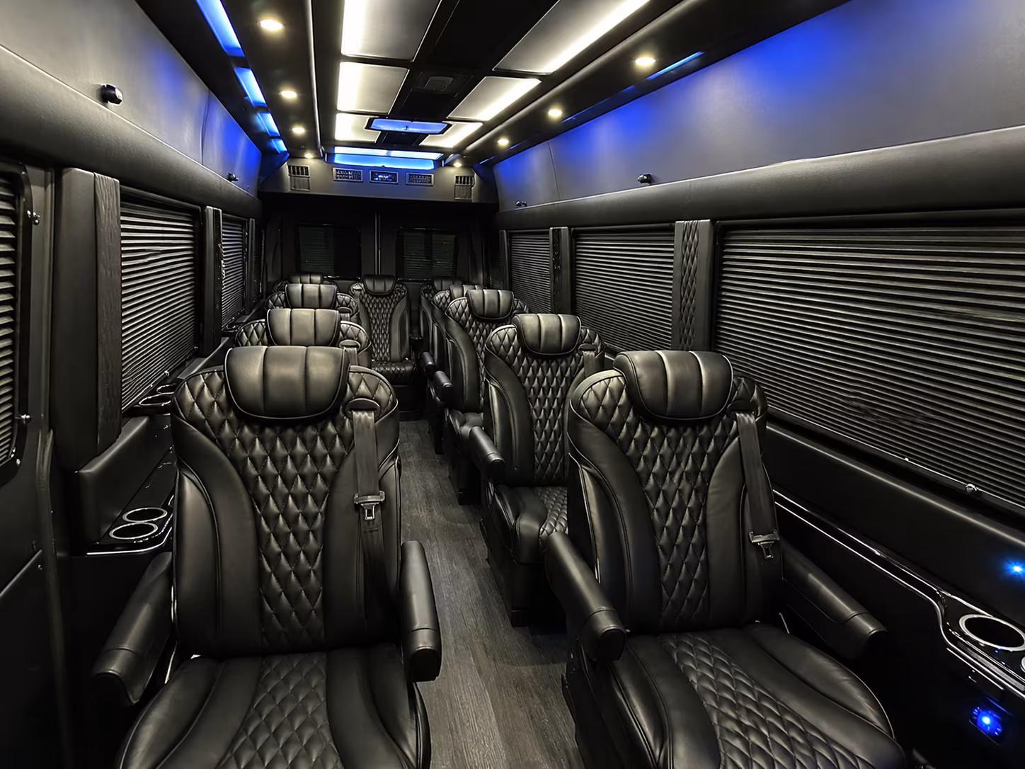 sprinter van minibus airport runs for smaller overland park groups