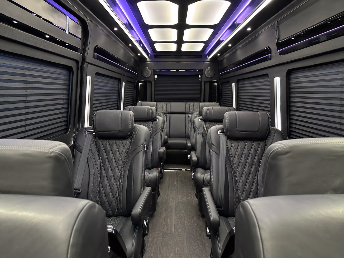 sprinter van with driver interior